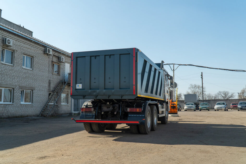 самоскид faw вид кузова