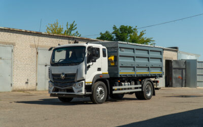 Завод спецтехники VIVA представил новый зерновоз CB GS FOTON 1186