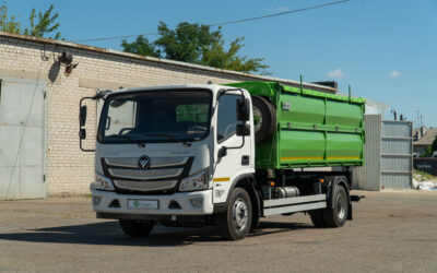 Завод спецтехники VIVA представил новый зерновоз CB S FOTON 1108