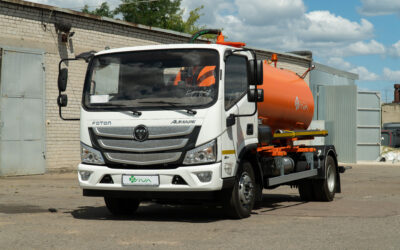 Завод спецтехники VIVA представил новый вакуумный автомобиль АС 0802