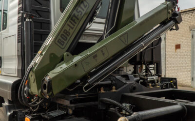 Завод спецтехніки VIVA представив новий кран-маніпулятор STZ-3A