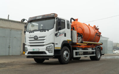 Завод спецтехніки VIVA представив вакуумний асенізаційний автомобіль AC 1105 для щоденної інтенсивної роботи