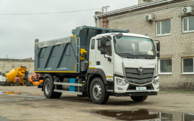 Завод спецтехніки VIVA представив самоскид CB R FOTON 1186 для інтенсивної щоденної роботи