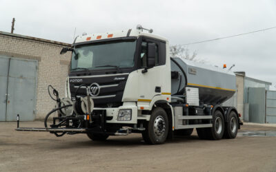 Завод спецтехніки VIVA представив комунальний дорожній автомобіль КДМ VIVA МД 1703