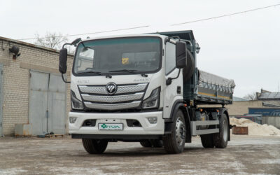 Завод спецтехніки VIVA представив самоскид VIVA CB S FOTON 1148 із вантажопідйомністю до 8 тонн