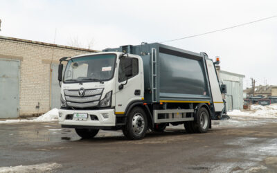 Завод спецтехники VIVA представил мусоровоз VIVA MINI 12–14 FT 1148 — компактную машину с возможностями крупного мусоровоза