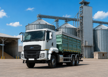Зерновоз СВ SK FORD 3542 зі зйомним КМУ PALFINGER PK 15500