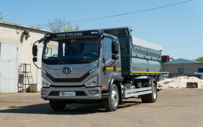 Завод спецтехніки VIVA представив самоскид VIVA CB S FAW CA1121 — більше об’єму для щоденної ефективності