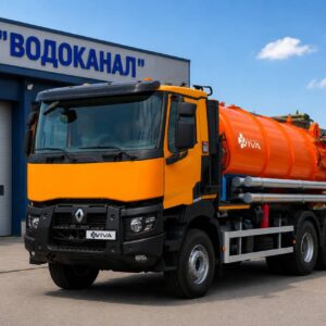 Машина вакуумна очисна комунальна ВІВА АС-0506 на шасі Renault Trucks К 6х6