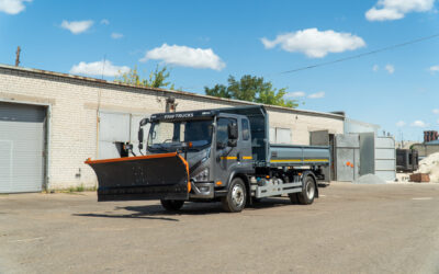 Завод спецтехніки VIVA представив самоскид ВІВА СВ S FAW CA1121 із тристороннім розвантаженням